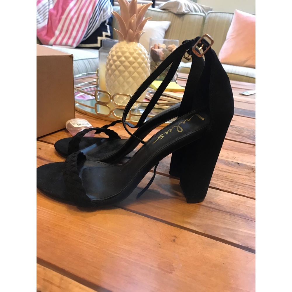 Black heels